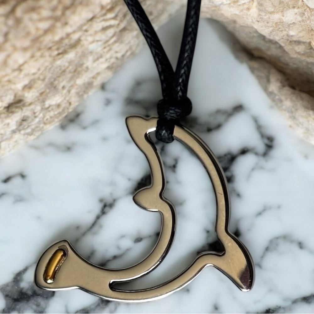 Morellato Ciondolo stainless steel dolphin pendant necklace |NWT
